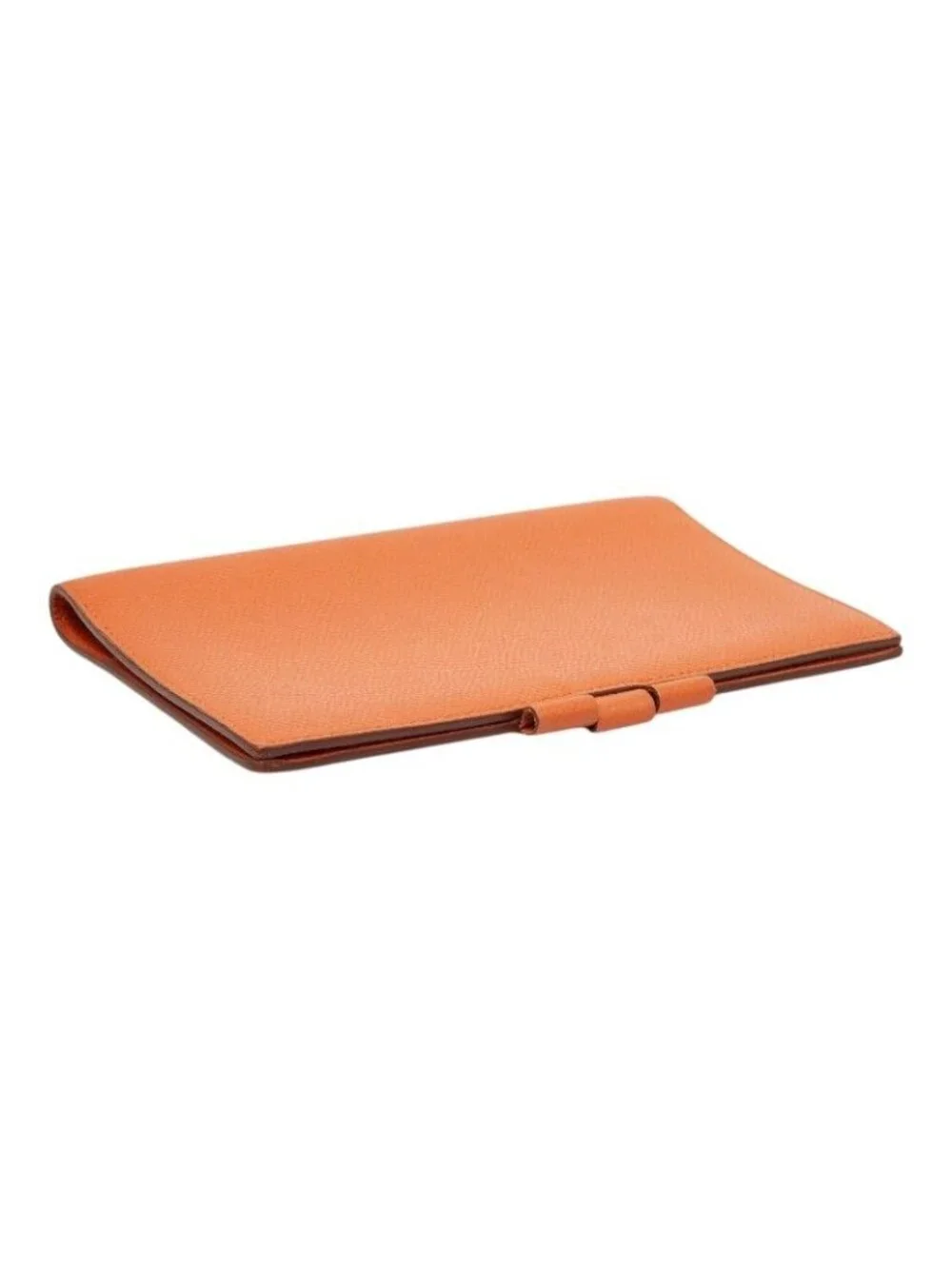 Hermes Agenda Vision Notebook Cover Orange Veau Epsom